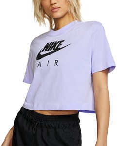 nike purple crop top