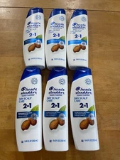 6 Head & Shoulders 2 in 1 Dry Scalp Care Shampoo + Conditioner 8.45oz