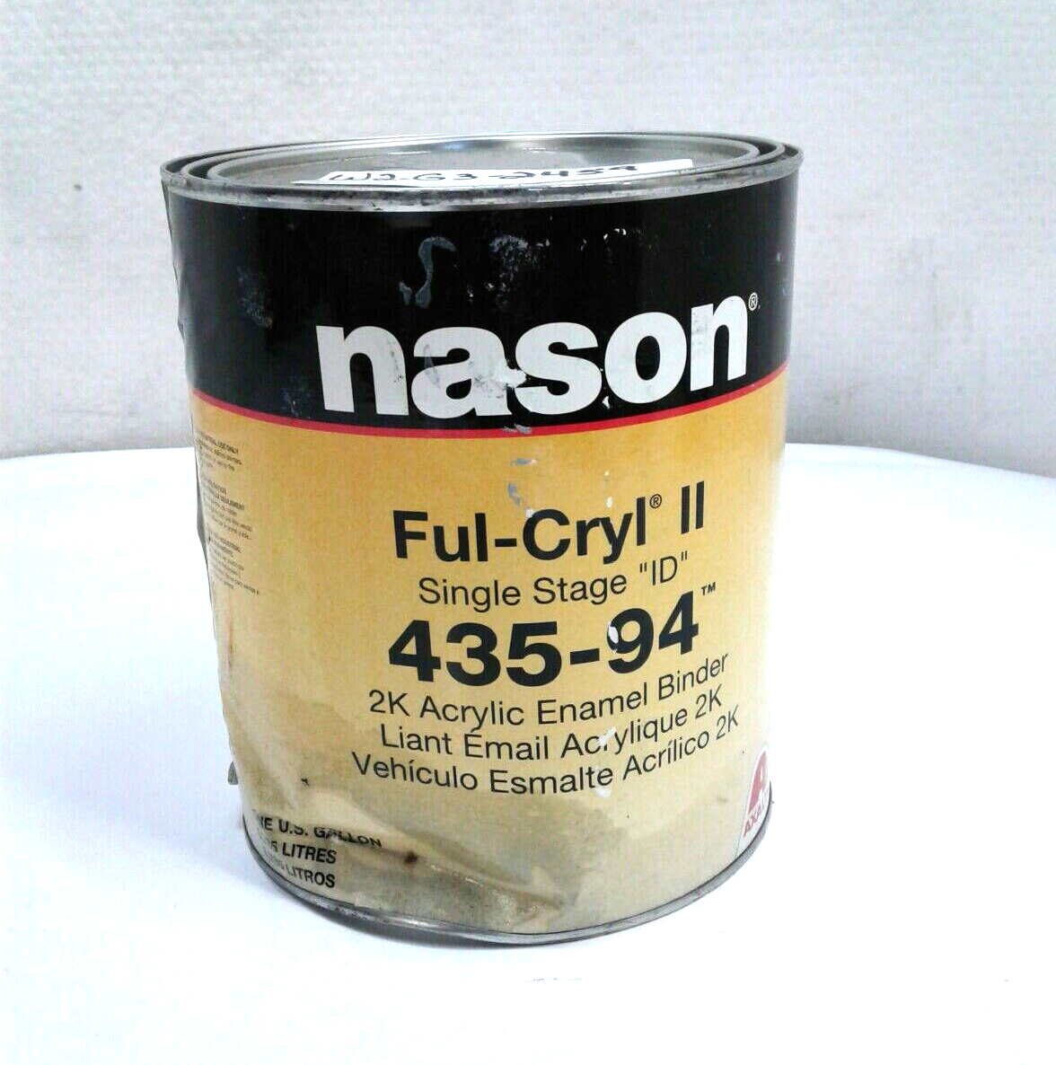 Axalta Nason FulCryl II Single Stage ID 43594 2K Acrylic Enamel