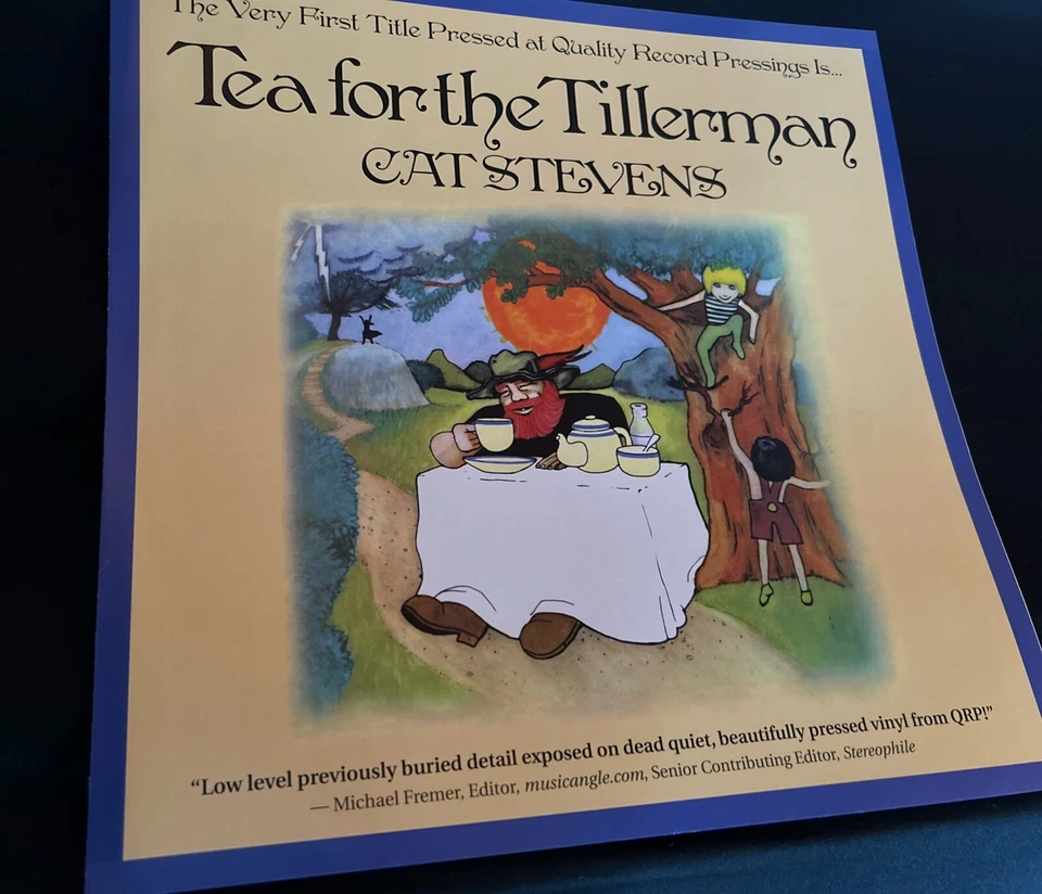 Cat Stevens TEA FOR THE TILLERMAN Audiophile 200g Vinyl LIKE NEW Analogue MINT! - Image 4 of 4