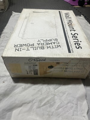D4WRSP Speco Technologies 8 Channel Wall Mount H.264 DVR 2TB HDD w/Power Supply