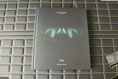VIP Hardcover Prospekt/brochure Aston Martin DBX550 DBX707 Power Driven Deutsch
