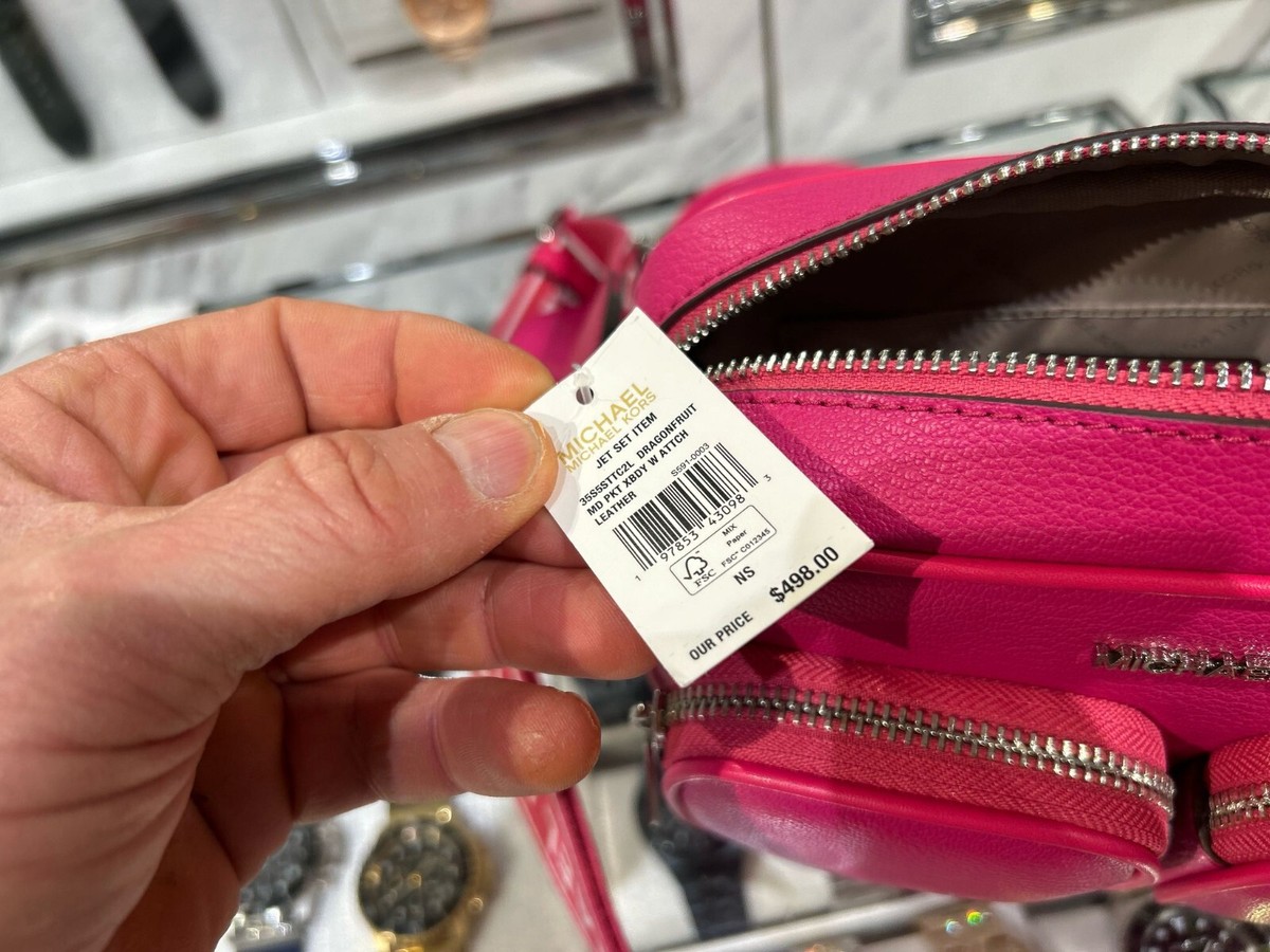 アップル Michael Kors Leather Medium Crossbody Bag Purse Handbag Shoulder