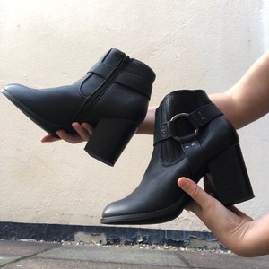 debenhams ankle boots black