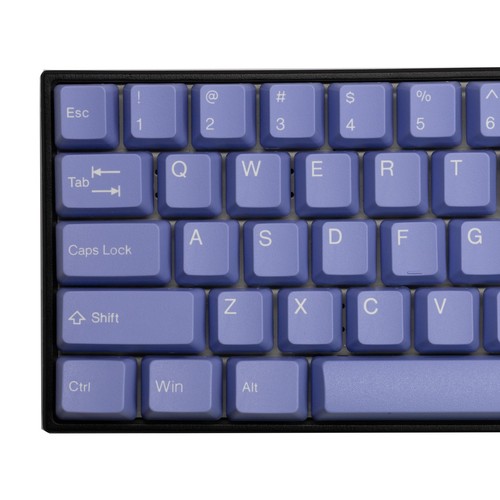 OEM Profile Blurple Keycaps 130 Keys ANSI ISO Compatible Multi-Size Layout - Picture 2 of 9