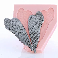 Wing Silicone Mold Flexible Food Safe Angel Wing Mold Craft Resin Jewelry  (826)