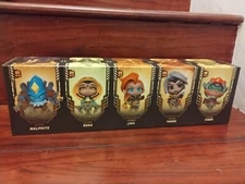 League of Legends team minis Odyssey Malphite Sona Jinx Yasuo Ziggs Riot Games