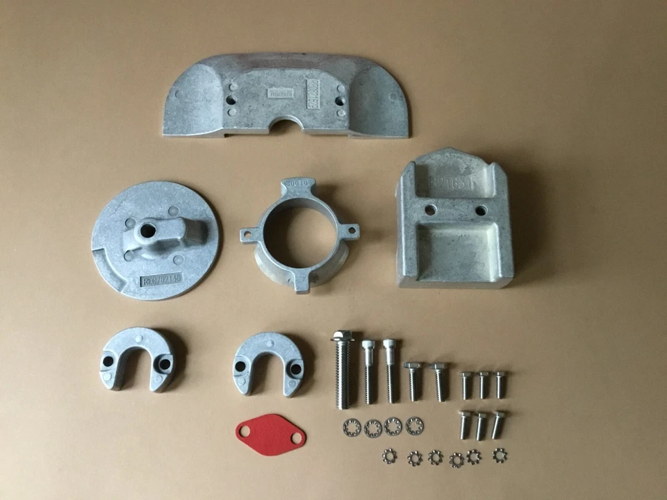 RECMAR Anodensatz Aluminium als für Alpha One gen 2 Mercruiser 888756K01 888756Q03