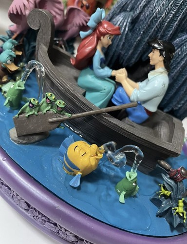 Extremely Rare Vintage Disney Little Mermaid Water Fountain - Kiss The Girl - Picture 5 of 18