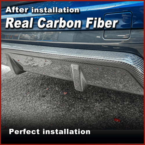 Carbon Diffusor Heckdiffusor Heckschürze Spoiler Passt für BMW X5 G05 M-Paket - Picture 6 of 13