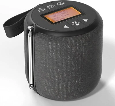 Tragbares Radio DAB/DAB+ Digital & UKW Bluetooth IPX4 Spritzwassergeschützt, 5W Lautsprecher - Bild 1 von 4