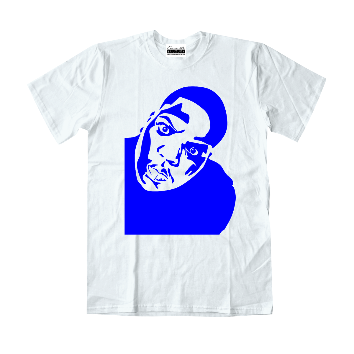 Biggie Smalls T-Shirt To Match Retro Jordan Hyper Royals 13 Blue Suede