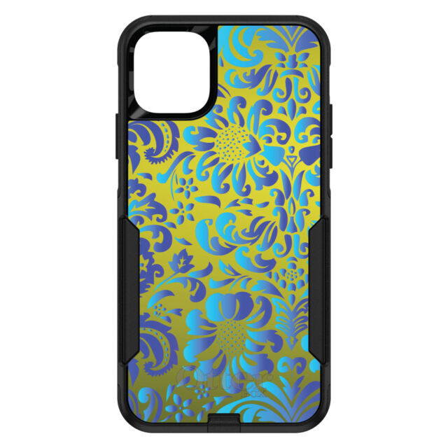 OtterBox Commuter for Apple iPhone (Pick Model) Green Blue Teal Floral ...