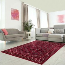 Luxury Non Slip Large Traditional Rugs Bedroom Living Room Rug Hallway Runner