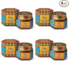 Tiger Balm Red Ointment | 21ml each | Pack of 4 | Ayurvedic Pain Relief Balm