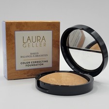Laura Geller Baked Balance-N-Brighten Color Correct Foundation GOLDEN MEDIUM .32