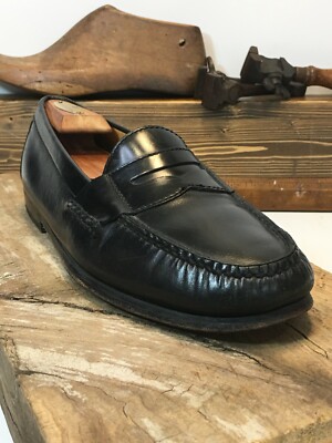 Cole Haan Eaton Penny II Loafers Mens 8 Black Leather Slip On Dress Shoes C04715 619CObPme3L._AC_UY900_.jpg main image 3