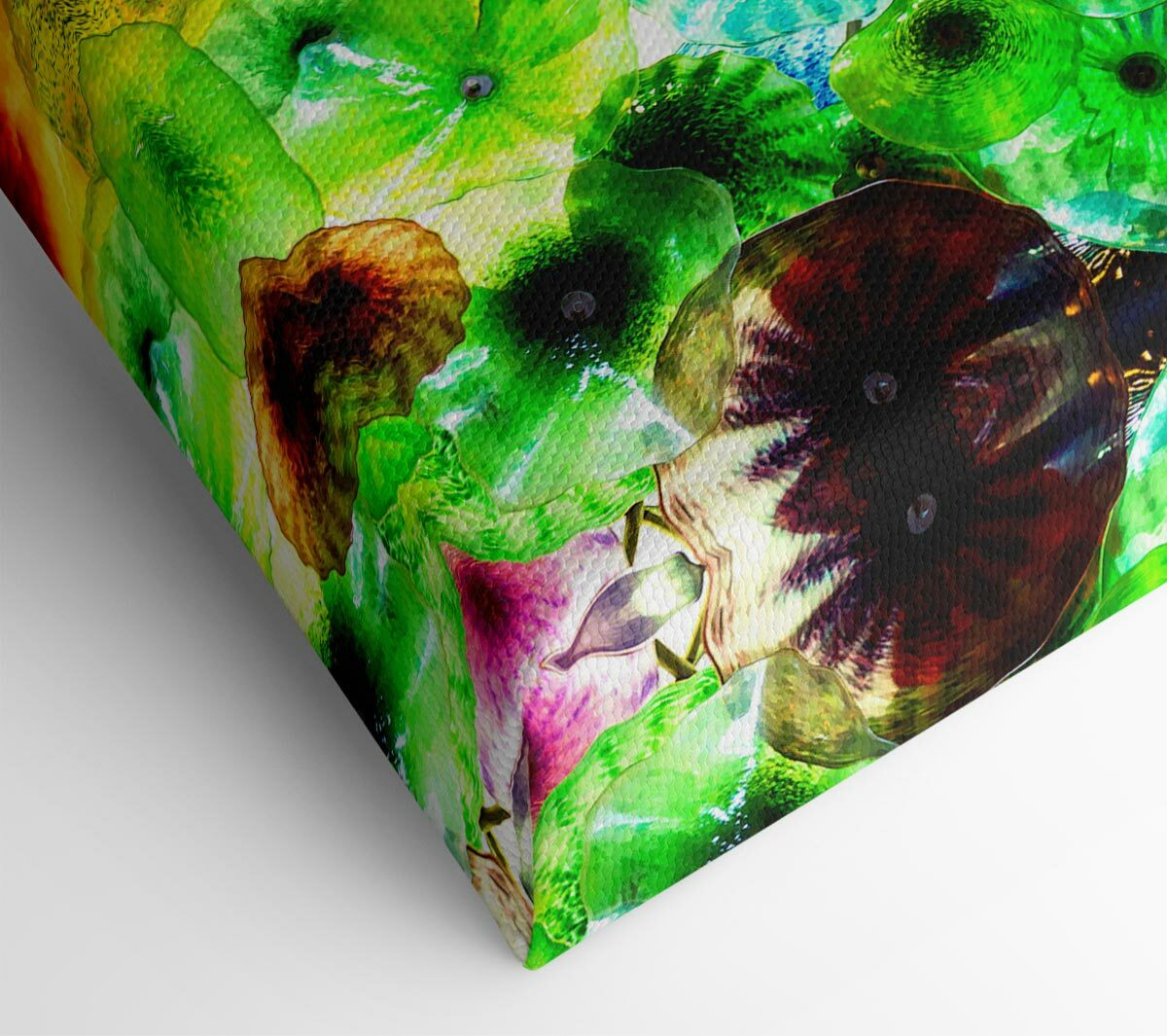 Rainbow Glass Canvas Wall Art Home Decor Large Print eBay