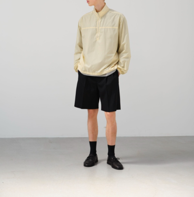 ASK availability First)AURALEE LIGHT WOOL MAX GABARDINE SHORTS new