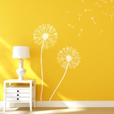 Pusteblume Blume Schablonen f&uuml;r Wandkunst DIY Dekor genau wie Tapete