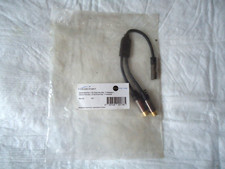 " NIP " Kabeldirekt Pro Series Item 527 3.5mm F 2x RCA F Y Adapter SEE PICS