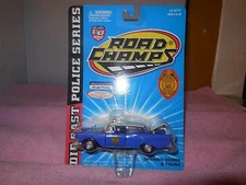 1997 road champs kansas highway patrol diecast police car