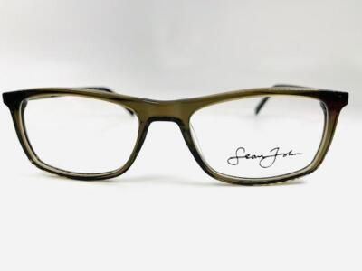 New SEAN JOHN SJO 5171E 318 Crystal Olive Eyeglasses 58/20/155