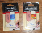 General's Two Packs Of 3 Each Art Eraser Set