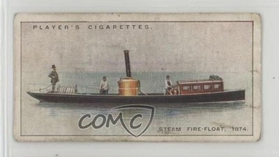 1930 Player's Fire-Fighting Appliances Tobacco Steam Fire-Float 1874 #16 1u6