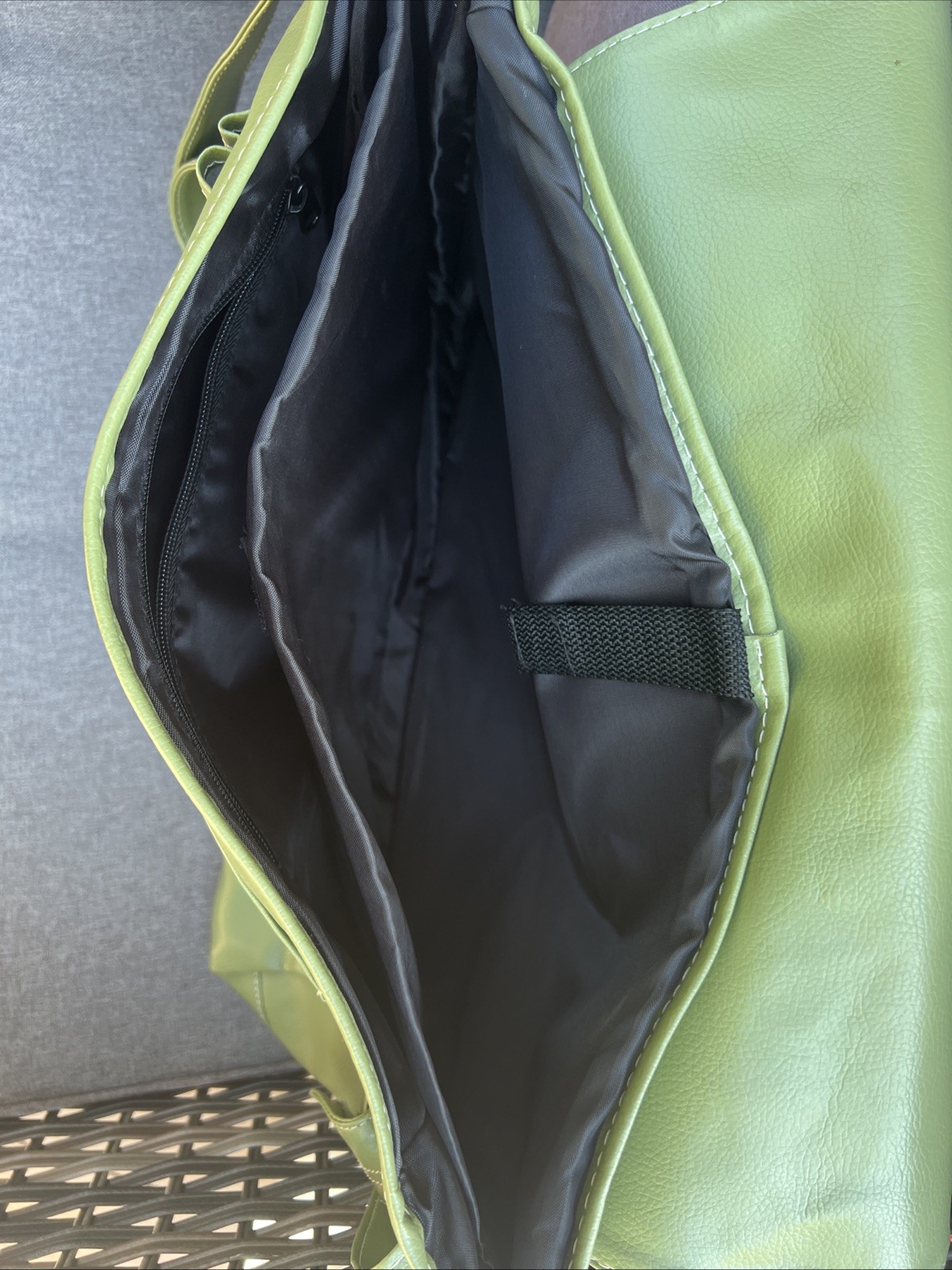 Initials, Inc Messenger Bag  With Multiple Pocket… - image 6