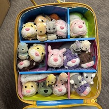 Zhu Zhu Pets Lot Hamster Hangout babies Beds Carrying Case - MUST Read