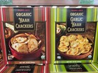 PICK 2!!  Trader Joe's Organic Garlic Naan OR regular Crackers 10 oz Each