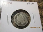 1914 BARBER DIME VG         X