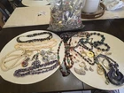 Vintage Jewelry Lot (12+ lb) Mixed Fashion Costume Jewelry 4 Craft Or Repurpose