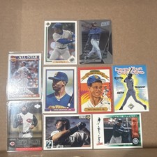 Topps Upper Deck Panini Donruss Ken Griffey Jr. 9 Card Lot Mariners Reds MLB