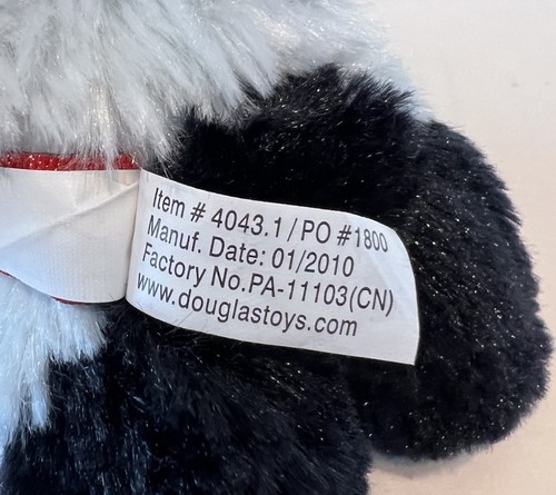 Douglas Panda Bear Plush 2010 Cuddle Toys 8 Inch - Picture 8 of 11
