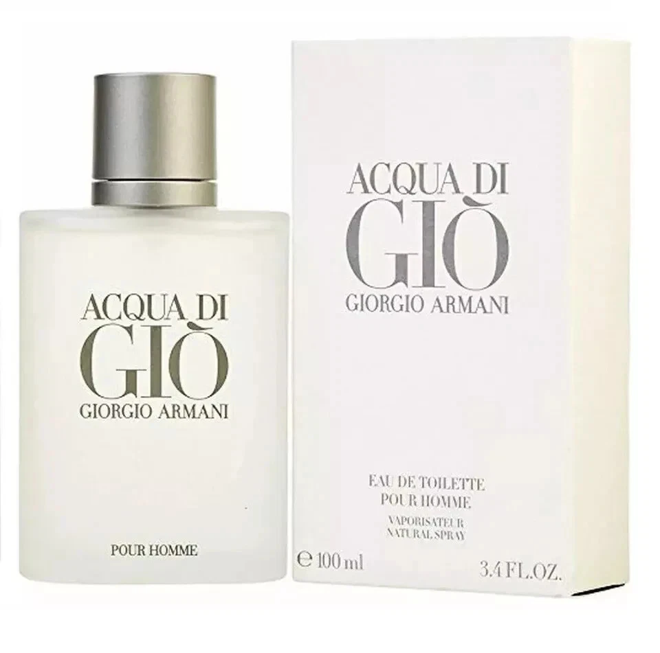 Giorgio Armani Acqua Di Gio 3,4 OZ eau de toilette spray para hombre - ¡Nuevo y sellado! Foto 2 de 3
