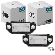 2x ABAKUS KENNZEICHENLEUCHTE passend für FORD MONDEO | 017-25-900