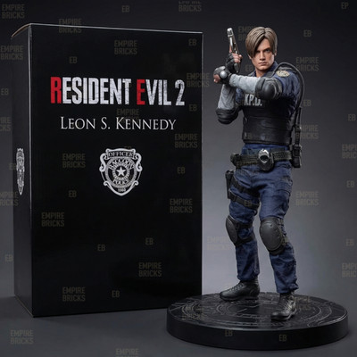 Resident Evil Biohazard Leon S. Kennedy Statue PS4 PVC Collectible Figure 32cm