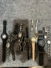 Lot Of 12 Vintage Unisex Watches For Parts