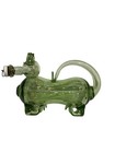 Delightful Danish  Green Hand Blown Figural Dashchund  Decanter — photo 3