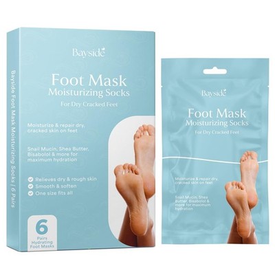 Foot Mask Moisturizing Socks for Dry Cracked Feet | Hydrates