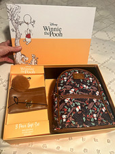 Disney Winnie the Pooh Mini Backpack Gift Set w/ ID Wallet  Keychain PRICE DROP