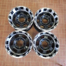 Deep Rim Pro Comp Xtreme 16 Inch 8J 0 6H-139.7 Used Mud Cloth Land Cruiser Prado