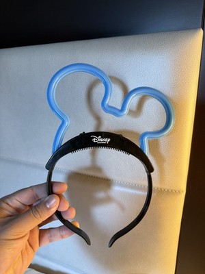 Disney Channel nite Blue Light-Up Mickey Ear Headband with Black Band Disney After Dark: Disney Channel Nite 2026, Event Exclusive  main image 3