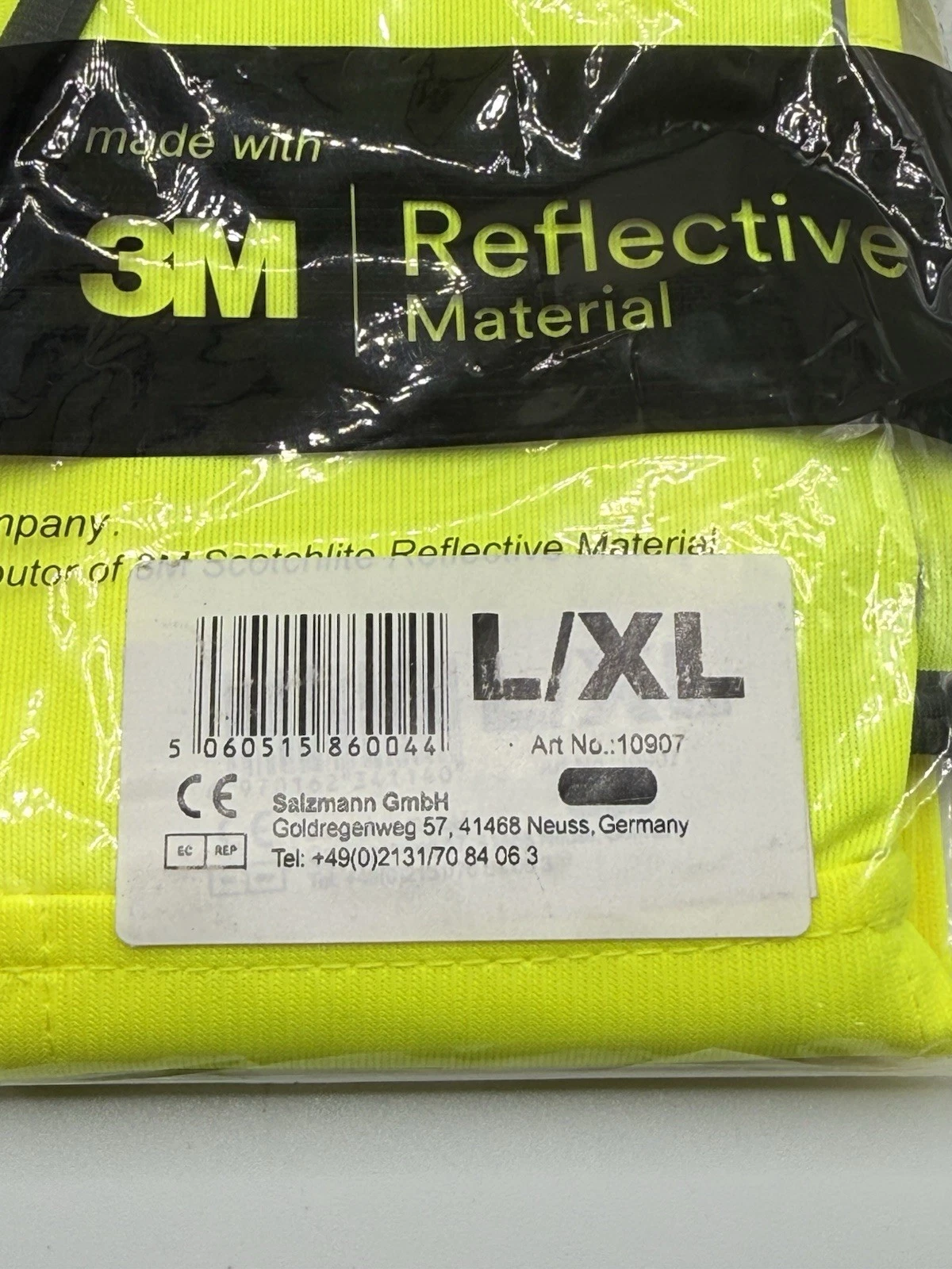 Salzmann Multi-Pocket Working Vest L/XL Reflective Vest 3M Reflective Material image 3