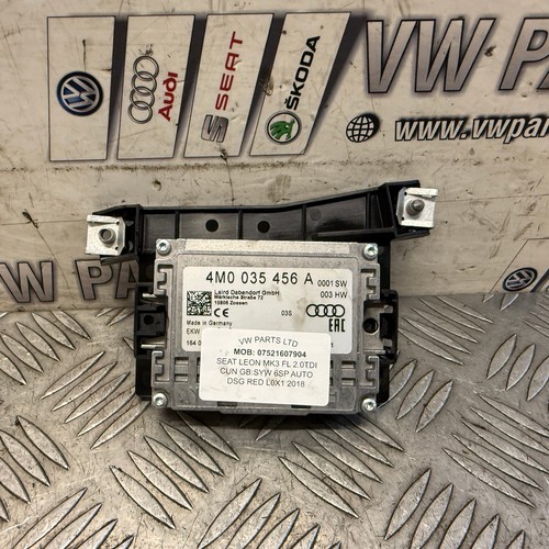 SEAT LEON MK3 FL ANTENNE AERIAL VERSTÄRKER MODUL 4M0035456A 2013-2020