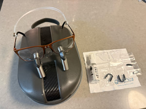 Q-Optics Ergonomic 4.0x Dental Loupes, Excellent Condition