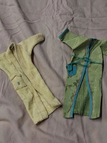 Vintage Barbie Doll Robe Lot Of 2