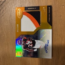2017 Panini Certified - Freshman Fabric Signatures Joe Mixon Mirror Orange /349